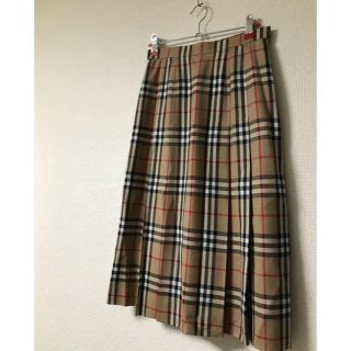 バーバリー(BURBERRY)の☆ バーバリー 膝丈 ノバチェック   スカート ☆(ロングスカート)