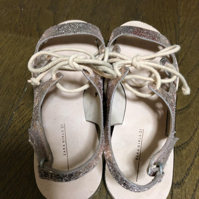 ZARA KIDS(ザラキッズ)のZARA GIRLS サンダル キッズ/ベビー/マタニティのキッズ靴/シューズ(15cm~)(サンダル)の商品写真