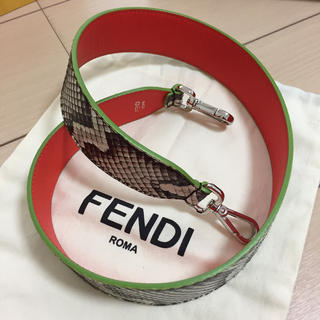 FENDI - みー様専用 フェンディ ストラップユー パイソン FENDI