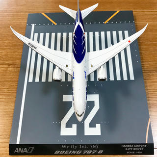 エーエヌエー(ゼンニッポンクウユ)(ANA(全日本空輸))のANA B787ダイキャストモデル(模型/プラモデル)