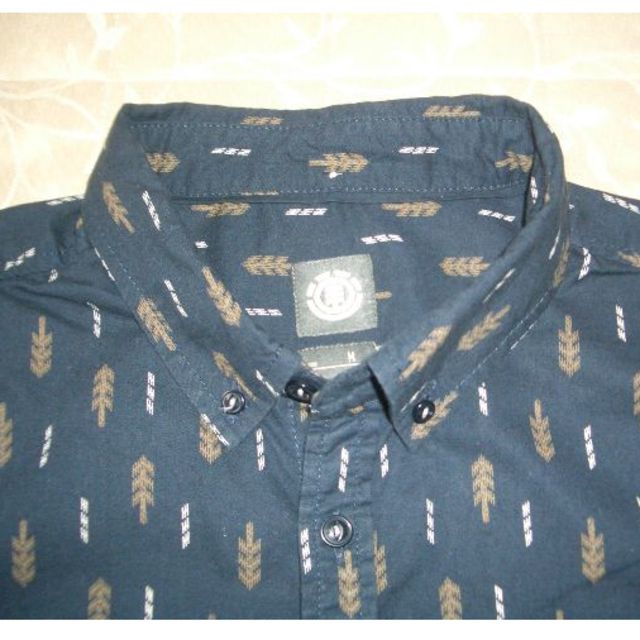 ELEMENT(エレメント)のELEMENT エレメント メンズ　ボタンダウン　半袖シャツ メンズのトップス(シャツ)の商品写真