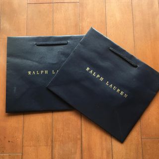 ラルフローレン(Ralph Lauren)のralph Lauren 手提げ袋二枚(ショップ袋)