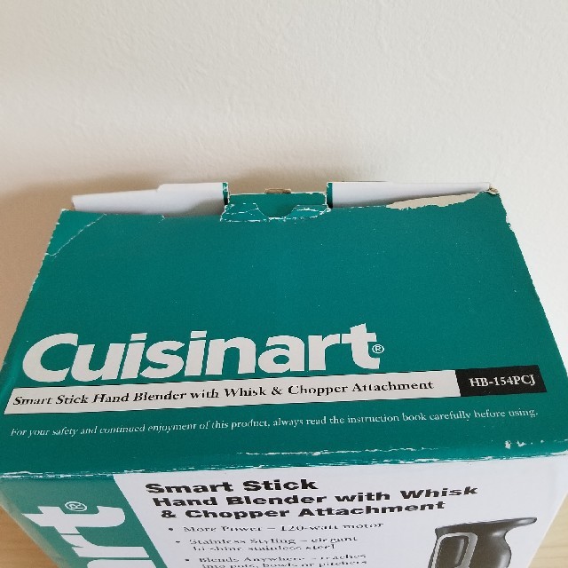 新品未使用送料込♪Cuisinartスマートスティックハンドブレンダー(^o^)