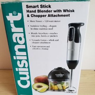 新品未使用送料込♪Cuisinartスマートスティックハンドブレンダー(^o^)(調理機器)