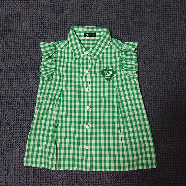 JENNI(ジェニィ)のJENNI ノースリーブシャツ 130 キッズ/ベビー/マタニティのキッズ服女の子用(90cm~)(Tシャツ/カットソー)の商品写真