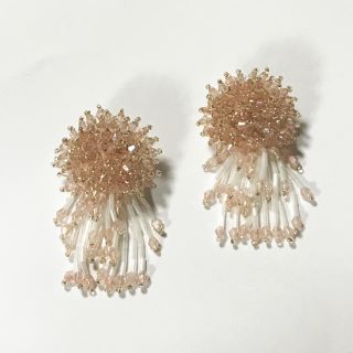 ザラ(ZARA)のビーズ♡つぶつぶ♡フリンジ♡タッセル♡ピアス(ピアス)