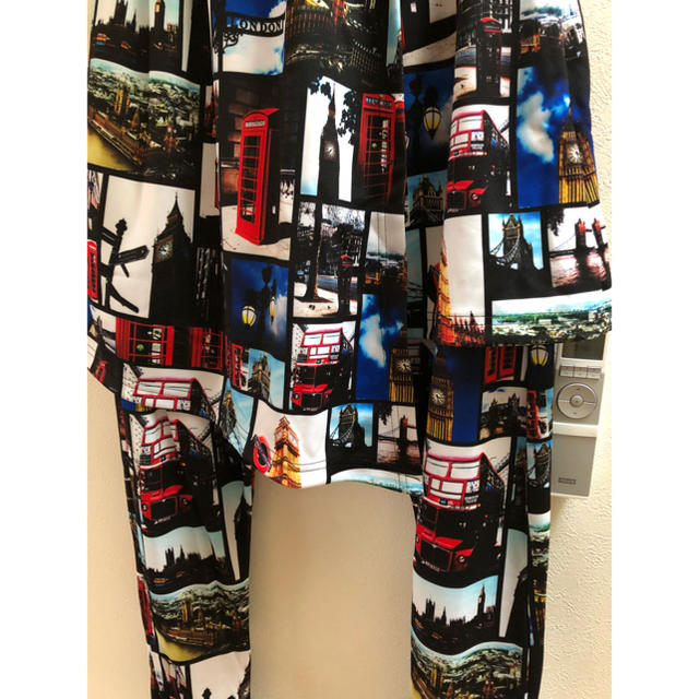 ankoROCK(アンコロック)のアンコロック 新品 ロンドン柄 スカート サルエルパンツ グラフィック柄 メンズのパンツ(サルエルパンツ)の商品写真