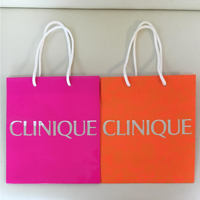 CLINIQUE(クリニーク)のCLINIQUE ショッパー ショップ袋 限定品 レディースのバッグ(ショップ袋)の商品写真