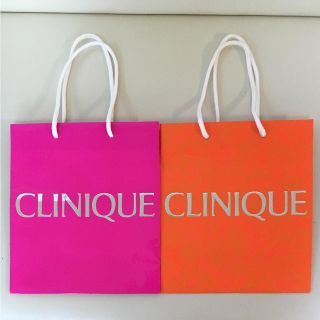 クリニーク(CLINIQUE)のCLINIQUE ショッパー ショップ袋 限定品(ショップ袋)