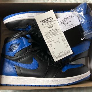 ナイキ(NIKE)のNIKE AIRJORDAN1 OG ROYAL(スニーカー)