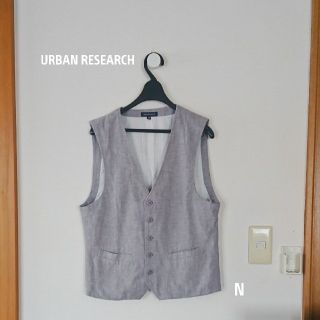 アーバンリサーチ(URBAN RESEARCH)のURBAN RESEARCH　グレーベスト　Mサイズ(ベスト)