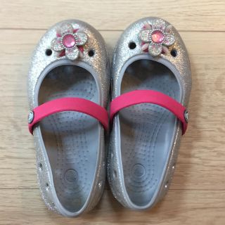 クロックス(crocs)のクロックス★キラキラ サンダル 15.5cm(サンダル)