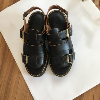 ドクターマーチン(Dr.Martens)のDr.Martens ドクターマーチン BLACK サンダル (サンダル)