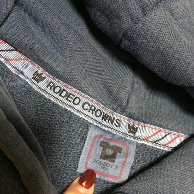 RODEO CROWNS(ロデオクラウンズ)のロデオ♡半袖パーカー レディースのトップス(パーカー)の商品写真