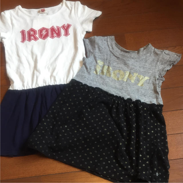 IRONY(アイロニー)のアイロニー ワンピース 4T キッズ/ベビー/マタニティのキッズ服女の子用(90cm~)(ワンピース)の商品写真