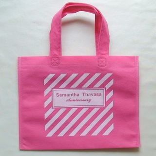 サマンサタバサ(Samantha Thavasa)のサマンサタバサ　ショップ袋　ショッパー　トートバック　ピンク(ショップ袋)