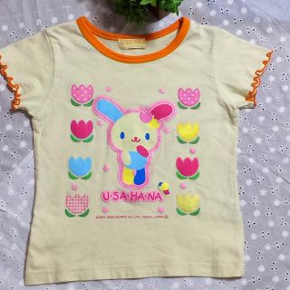 サンリオ(サンリオ)のSanrio ウサハナ トップス 110㌢(Tシャツ/カットソー)