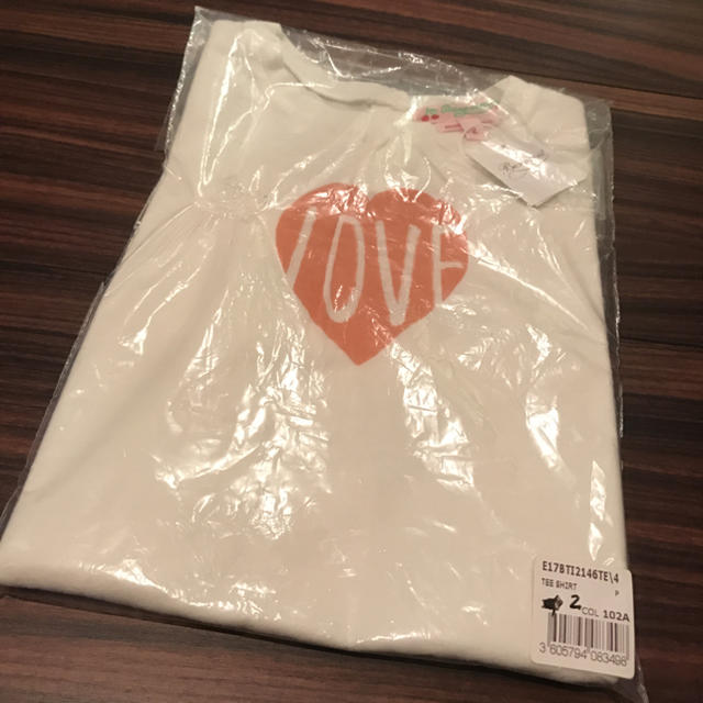 Bonpoint(ボンポワン)のボンポワン 17SS Tシャツ 2ans 新品 キッズ/ベビー/マタニティのベビー服(~85cm)(シャツ/カットソー)の商品写真