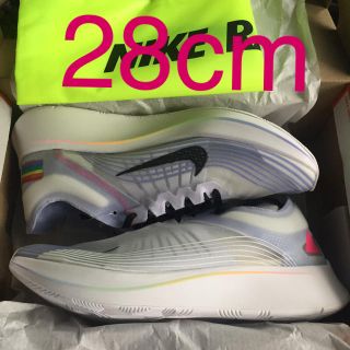 ナイキ(NIKE)の黒タグ 28 NIKE LAB ZOOM FLY BETRUE ズームフライ(スニーカー)