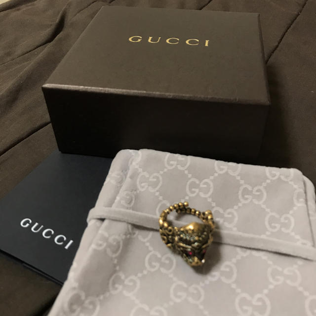 Gucci(グッチ)のgucci monkey head ring メンズのアクセサリー(リング(指輪))の商品写真