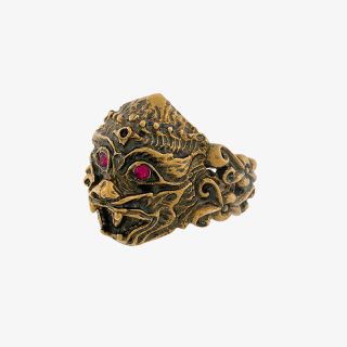 グッチ(Gucci)のgucci monkey head ring(リング(指輪))