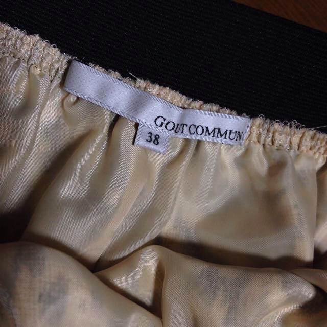 GOUT COMMUN(グーコミューン)のレオパードスカート レディースのスカート(ミニスカート)の商品写真