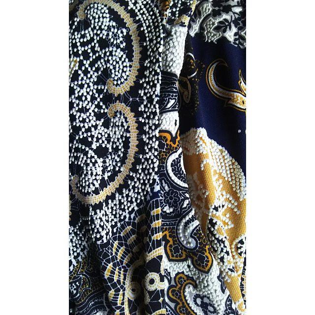 アメリカの可愛いドレス　GLAMOUR　紺茶系　LL　新品 レディースのワンピース(ひざ丈ワンピース)の商品写真
