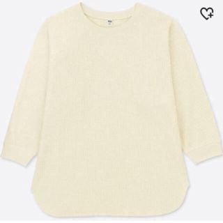 ユニクロ(UNIQLO)のUNIQLO ワッフルクルーネックT(Tシャツ(長袖/七分))