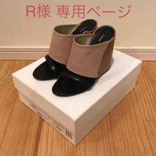 クロエ(Chloe)の《美品》トゥモローランド。Chloe クロエ。ウッドヒールサンダル♪(サンダル)