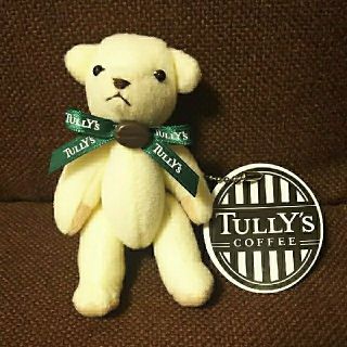 タリーズコーヒー(TULLY'S COFFEE)の【未使用】TULLY'S タリーズ ベアフル ミニテディ(キーホルダー)