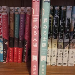 高野苺 夢みる太陽 1巻、2巻(少女漫画)