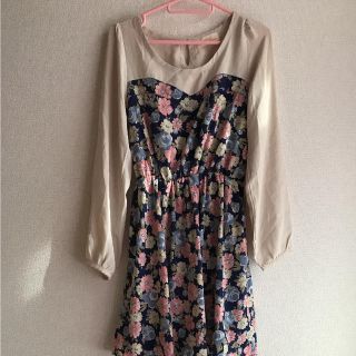 ダブルクローゼット(w closet)の最終お値下げ！ Wcloset ワンピース(ミニワンピース)