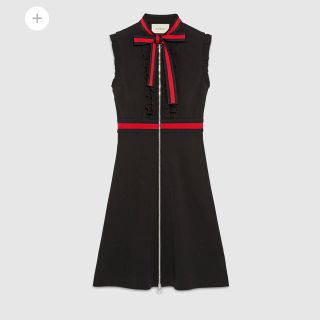 グッチ ひざ丈ワンピース(レディース)(フリル)の通販 29点 グッチ ひざ丈ワンピース(レディース)(フリル)の通販 29点