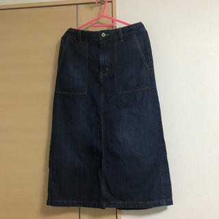 スタディオクリップ(STUDIO CLIP)のデニムスカート(ひざ丈スカート)