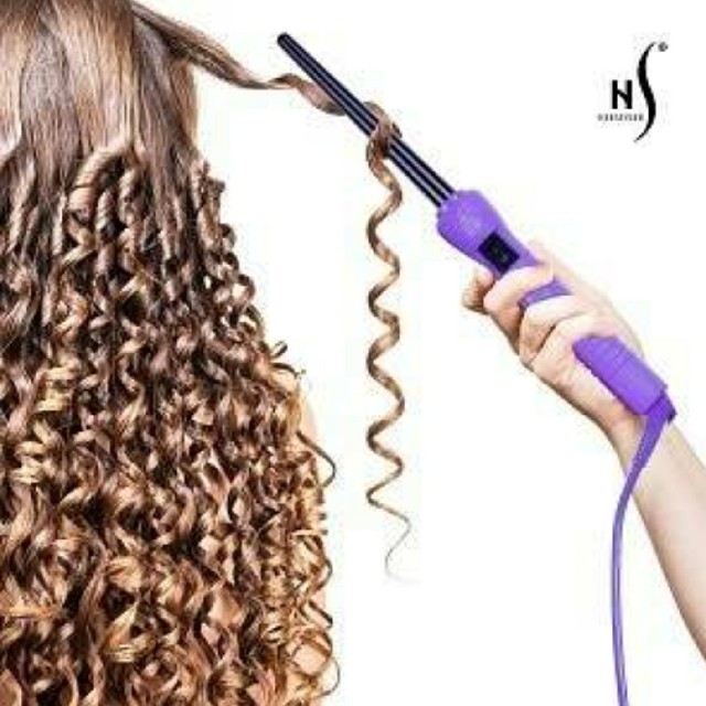 クリップレスカーリングアイロン☆人気のスパイラル9-18mm☆ スマホ/家電/カメラの美容/健康(ヘアアイロン)の商品写真