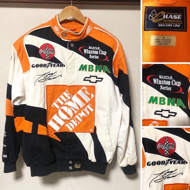 希少 THE HOME DEPOT ホームデポ NASCARレーシングジャケット