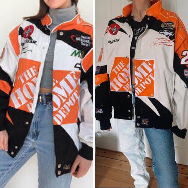希少 THE HOME DEPOT ホームデポ NASCARレーシングジャケット