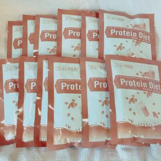 ディーエイチシー(DHC)のDHC プロテインダイエット☆コーヒー牛乳味☆12袋(ダイエット食品)