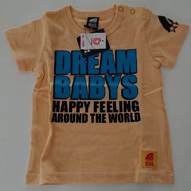 DREAMBABYS(ドリームベイビーズ)の新品未使用！タグ付☆DREAM BABYS「半袖Tシャツ／90㌢」☆ キッズ/ベビー/マタニティのキッズ服男の子用(90cm~)(Tシャツ/カットソー)の商品写真