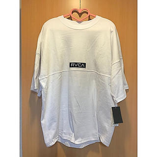 ルーカ(RVCA)のRVCA 五分丈Ｔシャツ WHITE Ｍ(Tシャツ/カットソー(半袖/袖なし))
