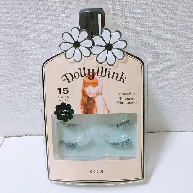 コージー本舗(コージーホンポ)の期間限定値下げ！【未使用】つけまハーフ　DollyWink No.15 コスメ/美容のベースメイク/化粧品(つけまつげ)の商品写真