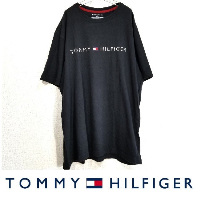 TOMMY HILFIGER(トミーヒルフィガー)のTOMMY HILFIGER 刺繍ロゴ Tシャツ メンズのトップス(Tシャツ/カットソー(半袖/袖なし))の商品写真