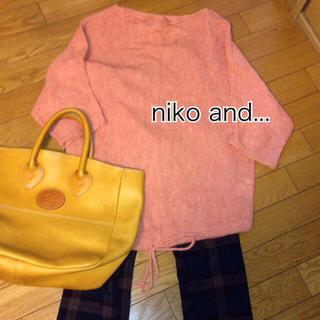 ニコアンド(niko and...)のNiko and...ナイスクラップ(ニット/セーター)