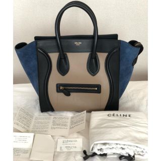 セリーヌ(celine)の正規品 新品同様❗️極美品 セリーヌラゲージ ミニ(ハンドバッグ)