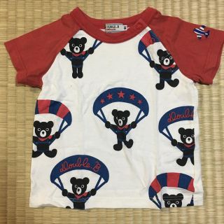 ミキハウス(mikihouse)のミキハウス クマデザイン 半袖Tシャツ 80サイズ(Ｔシャツ)