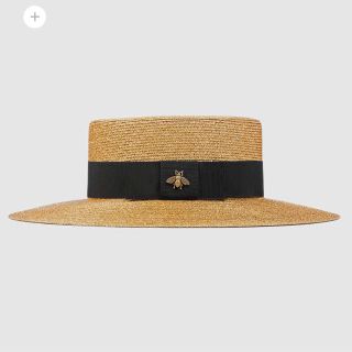 グッチ(Gucci)のGUCCI カンカン帽子👒(ハット)