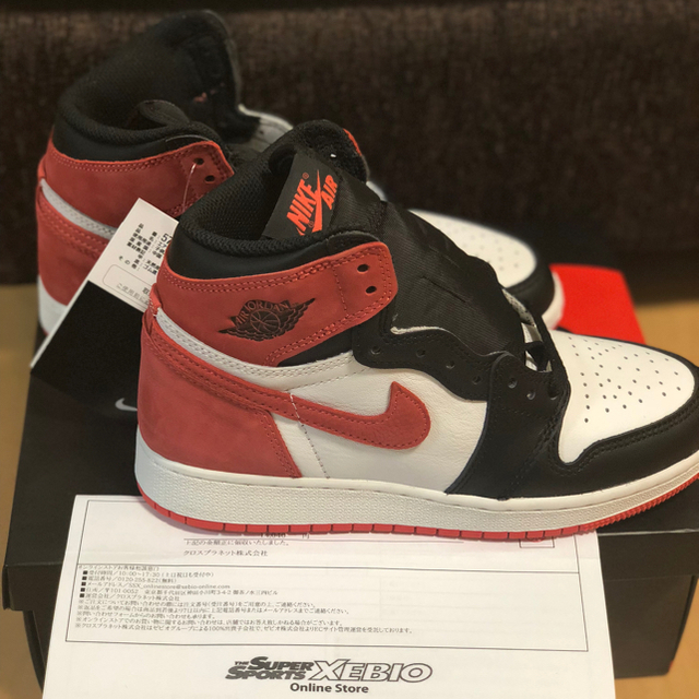 NIKE(ナイキ)の希少22.5cm　NIKE AIR JORDAN 1  OG BG レディースの靴/シューズ(スニーカー)の商品写真