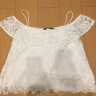 ザラ(ZARA)のZARA オフショル(カットソー(半袖/袖なし))