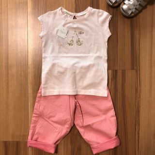 ボンポワン(Bonpoint)のみれい様 専用  新品未使用 タグ付き ボンポワン  Tシャツ トップス 18m(シャツ/カットソー)