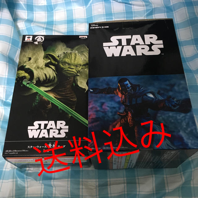 BANPRESTO(バンプレスト)のスター・ウォーズ 豪塊 ヨーダ ダース・ベイダー エンタメ/ホビーのフィギュア(SF/ファンタジー/ホラー)の商品写真